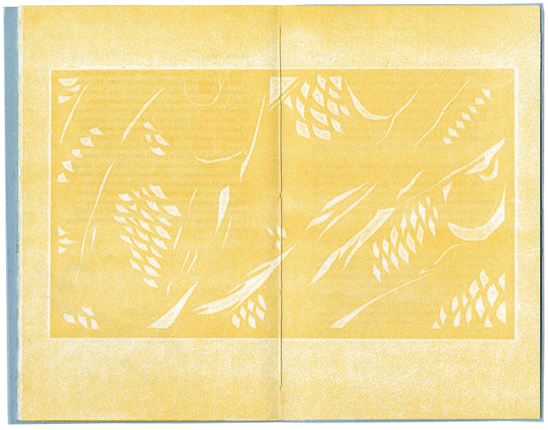 Sea Delisches Artist Book by Kendra Greene of Greene Ink Press