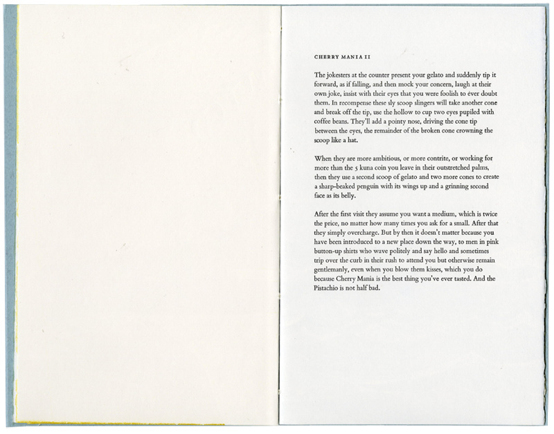 Sea Delisches Artist Book by Kendra Greene of Greene Ink Press