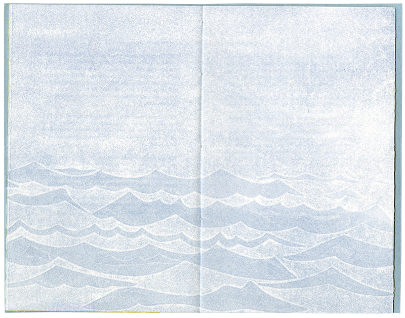 Sea Delisches Artist Book by Kendra Greene of Greene Ink Press
